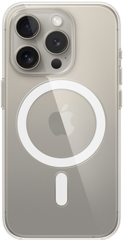Панель Apple MagSafe Clear Case для Apple iPhone 15 Pro Clear (MT223)