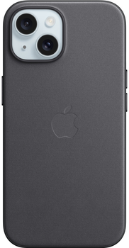 Панель Apple MagSafe FineWoven Case для Apple iPhone 15 Black (MT393)