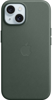 Панель Apple MagSafe FineWoven Case для Apple iPhone 15 Evergreen (MT3J3)
