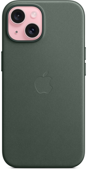 Панель Apple MagSafe FineWoven Case для Apple iPhone 15 Evergreen (MT3J3)