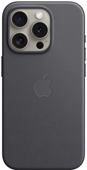 Панель Apple MagSafe FineWoven Case для Apple iPhone 15 Pro Black (MT4H3)