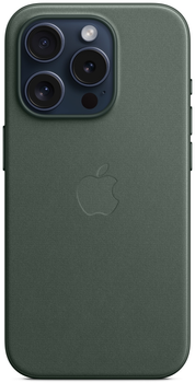 Панель Apple MagSafe FineWoven Case для Apple iPhone 15 Pro Evergreen (MT4U3)
