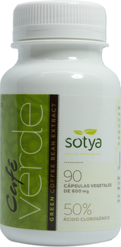 Дієтична добавка Sotya Cafe Verde 90 капсул по 600 мг (8427483000846)