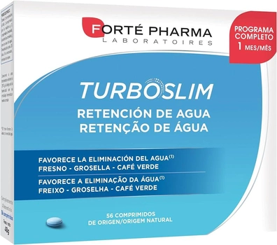 Дієтична добавка Fort Pharma Forte Pharma Turboslim Water Retention 56 таблеток (8470001743251)