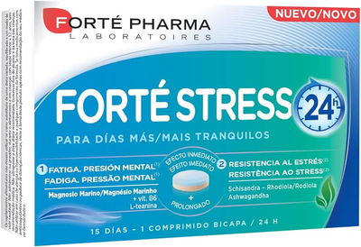 Suplement diety Fort Pharma Fort Stress 24h 15 tabletek (8470001915566)