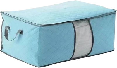 Коробка складная для хранения вещей Stenson WHW64803-42 46 x 28 x 48 см Голубая