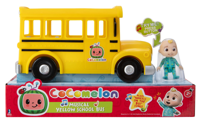 Автомобіль Jazwares Cocomelon Музичний шкільний автобус (191726380771)