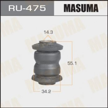 Сайлентблоки MASUMA RU475 Nissan Almera 545004M400, 545004M401, 545006N000