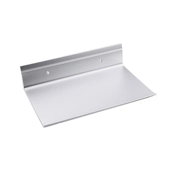 Маленька L-подібна полиця для ванної з алюмінію Jingwey Shelf L-type 20cm(Срібляста)