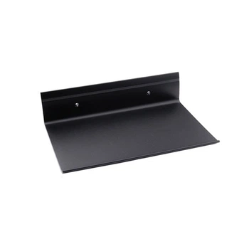 Маленькая L-образная полка для ванной из алюминия Jingwey Shelf L-type 20cm(Черная)
