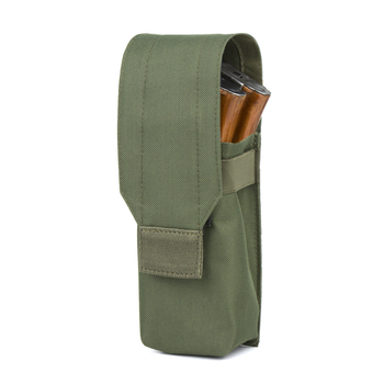 Підсумок для магазинів АК подвійний (закритий) Dozen AK Pouch 2 Magazines "Khaki"