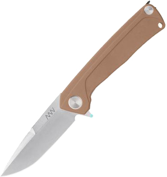 Нож складной ANV Knives Z100 Liner lock, G10, Plain Edge ANVZ100-012 Койот (2000980604494)