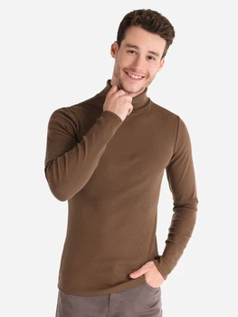 Гольф-водолазка мужская Colin's CL1049854BRW M Brown (8683197798794)