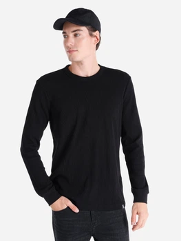 Лонгслив мужской Colin's CL1061771BLK S Black (8683197789426)