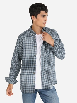 Сорочка бавовняна чоловіча Colin's CL1065591NAV L Navy (8683197782816)