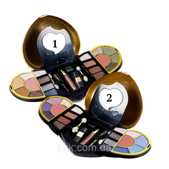 Косметический набор для макияжа Deluxe Make Up Kit, № 03 G-3516 Ruby Rose Разноцветный 000254008