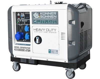 Генератор дизельний Konner&Sohnen KS 9300DE ATSR