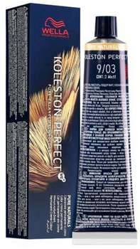 Farba do włosów Wella Professionals Koleston Perfect Me+ Pure Naturals 9/03 60 ml (8005610627663)