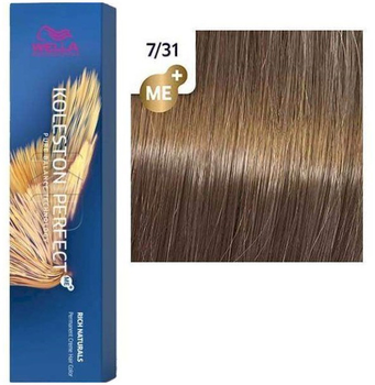 Farba do włosów Wella Professionals Koleston Perfect Me+ Rich Naturals 7/31 60 ml (8005610648064)