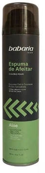 Pianka do golenia Babaria Aloe Vera Shaving Foam Sensitive Skin 300 ml (8410412504096)