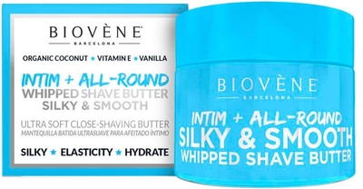 Krem do golenia Biovene Silky y Smooth Whipped Shave Butter Intimate All-Round 50 ml (8436575095134)