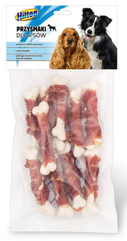 Przysmak dla psa Hilton kość z wapniem i mięsem kaczki 250 g (5902205066391)