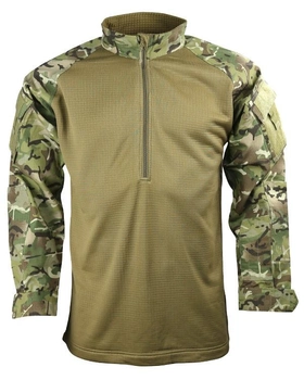 Фліс тактичний KOMBAT UK UBACS Tactical Fleece мультікам Розмір: M