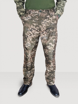 Штани утеплені на флісі тактичні, військові ЗСУ зимові піксель Розмір S (46)