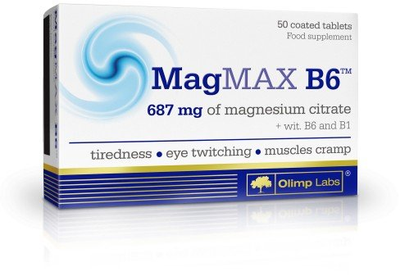 Магний цитрат Olimp MagMAX B6 50 таб