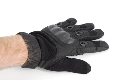 Тактичні рукавички з пальцями 9004_XL_Black