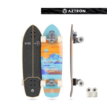 Aztron INSCAPE 32 Серфскейт с трюковой подвеской Atomic, ABEC-9