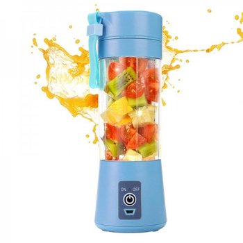 Блендер Juice Cup Fruits B77 акумуляторний USB синій Нержавеющая сталь (77BBLNRC4) CLS55