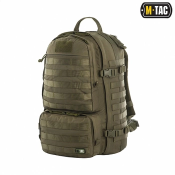 Тактический рюкзак водонепроницаемый M-Tac Trooper Pack Dark Olive с множеством отделений и местом для гидратора