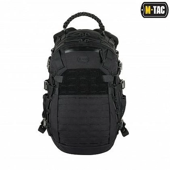 Рюкзак тактический на 25 л M-Tac Mission Pack Black с отсек для гидратора
