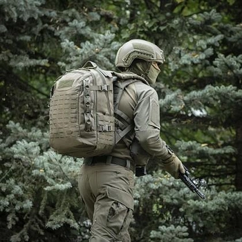 Тактический рюкзак M-Tac Intruder Pack Olive с отсеком для гидратора, ноутбука и планшета