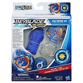 Бейблейд Вибух Вовтрайок Beyblade Burst Rip Fire Starter Pack Valtryek V2 Hasbro
