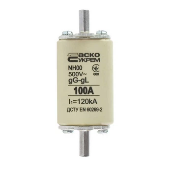 Предохранитель NH00 100A gG АСКО ( A0050010015 )