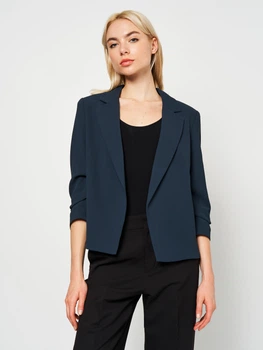 Жакет H&M 34 темно бирюзовый 2508910480