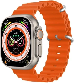 Умные смарт-годинник Smart Watch GS8 Plus Ultra українське меню 49 мм orange