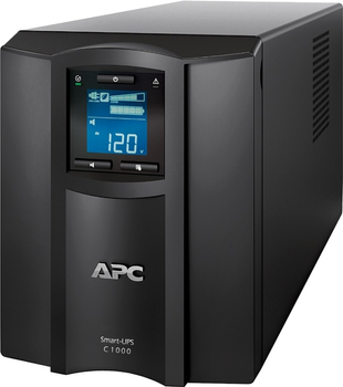 UPS APC Smart-UPS C 1000VA Tower LCD z SmartConnect (SMC1000IC)