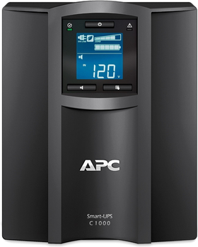 UPS APC Smart-UPS C 1000VA Tower LCD z SmartConnect (SMC1000IC)