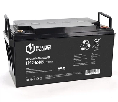Аккумуляторная батарея AGM EUROPOWER EP-12100M8 12V 100Ah