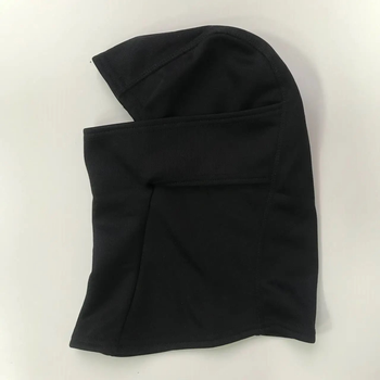 Тактична балаклава тепла дихаюча із флісовою підкладкою (чорний)
