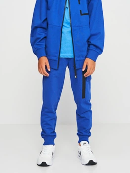 Детские спортивные штаны-джогеры Coccodrillo Everyday Boy A ZC3120101VBA-015 92 см Синие (5904986182413)