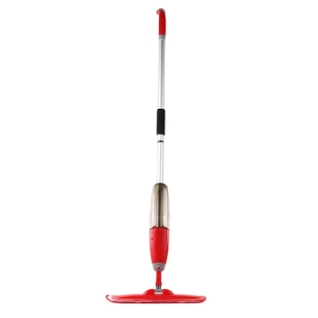Умная швабра с распылителем и двойной щеткой Healthy Spray Mop 3в1 Красный
