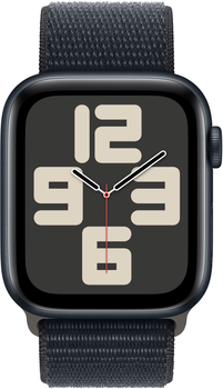 Смарт-годинник Apple Watch SE (2023) GPS 44mm Midnight Aluminium Case with Midnight Sport Loop (MREA3)