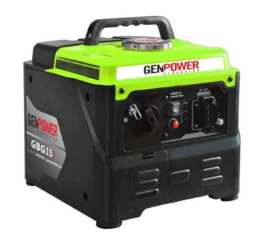 Генератор бензиновий однофазный инверторный 1,2 кВт GenPower GBG 15 I Турция
