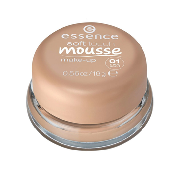 Тональний крем Essence Cosmetics Soft Touch Maquillaje En Mousse 01-Matt Sand 16g (4250035253360)