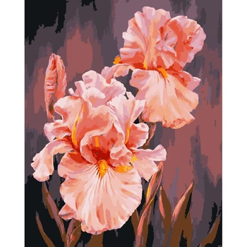 Картина для рисования по номерам Art Craft Розовые ирисы 40x50см (13140-AC)