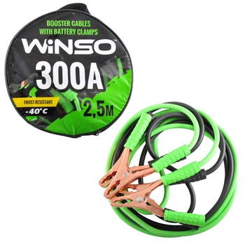 Пусковые кабеля Winso 300А для автомобиля быстрый запуск высокая износостойкость и термостойкость (L-IDO_N33S)